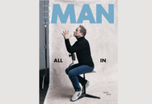 Geszti Péter az ELLE magazin első férfimellékletének címlapján