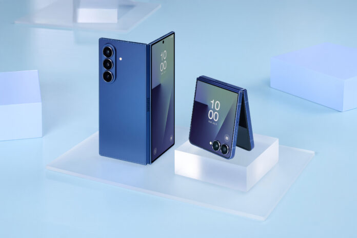 Samsung_Galaxy-Z_Fold7-Ködös_kék-Z_Flip7-Ködös_kék