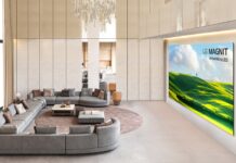 Gigászi nappali kell az LG új kijelzőjéhez