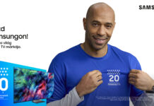 Thierry Henryval fut a Samsung európai kampánya