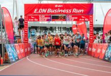 Óriási stadionbulival ért véget a második E.ON Business Run