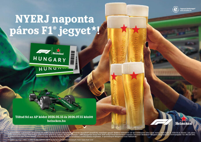 HH_63 páros belépőt sorsol ki a Heineken® a Formula-1 Magyar Nagydíj vasárnapi futamára