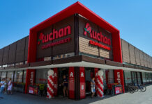 Megnyitotta első átalakított üzletét az Auchan