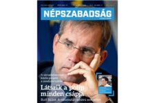 Ruff Bálint interjúval a címlapon tért vissza a nyomtatott Népszabadság